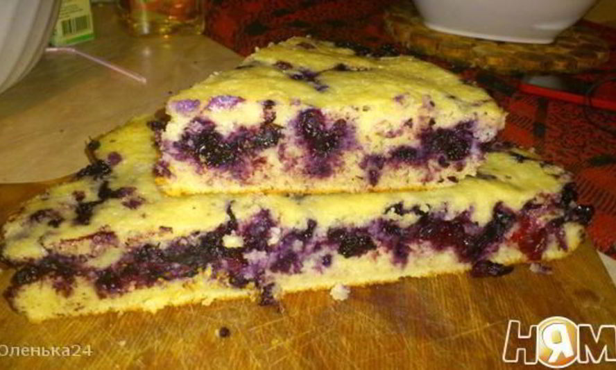 Рецепт манник черничка