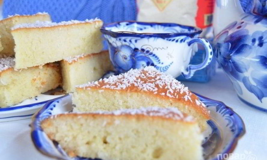 Рецепт манник лимонный