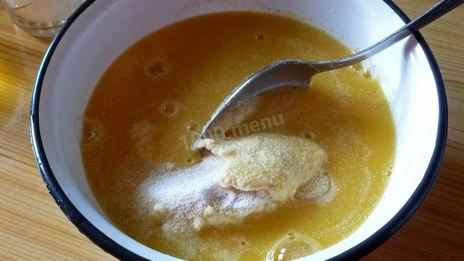 манник на апельсиновом соке