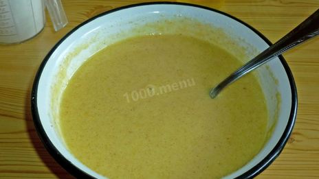 манник на апельсиновом соке