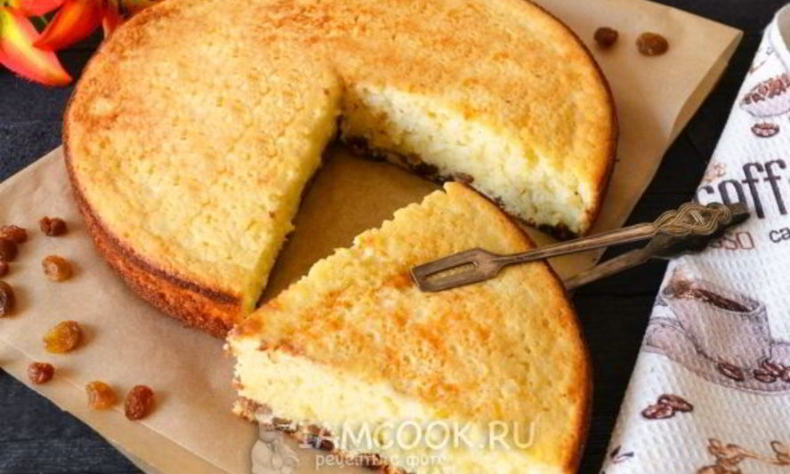 Рецепт манник на кефире без муки в мультиварке