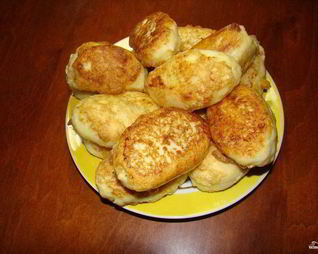 Манник на сковороде