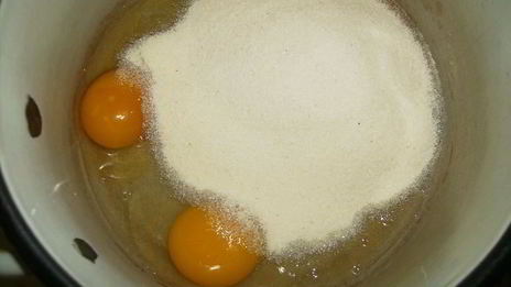 манник на сметане в духовке