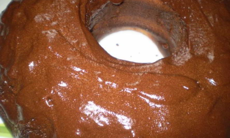 Рецепт манник на сметане в шоколадной глазури