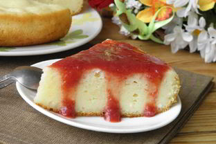 Манник на сметане