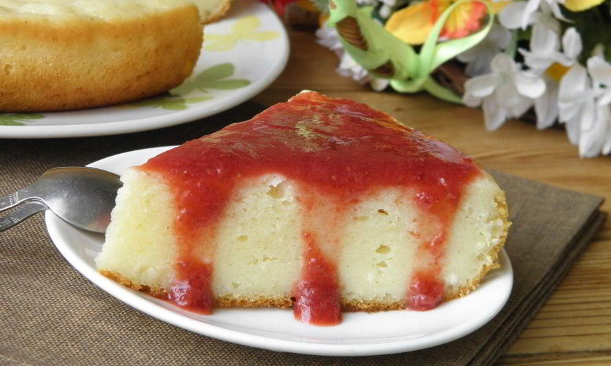 Рецепт манник на сметане