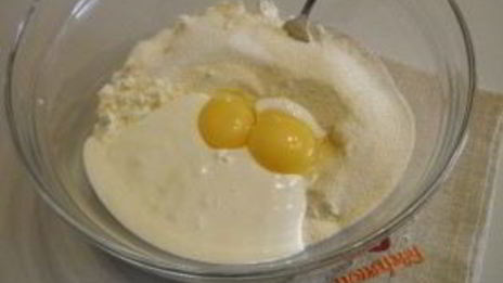 манник на сметане