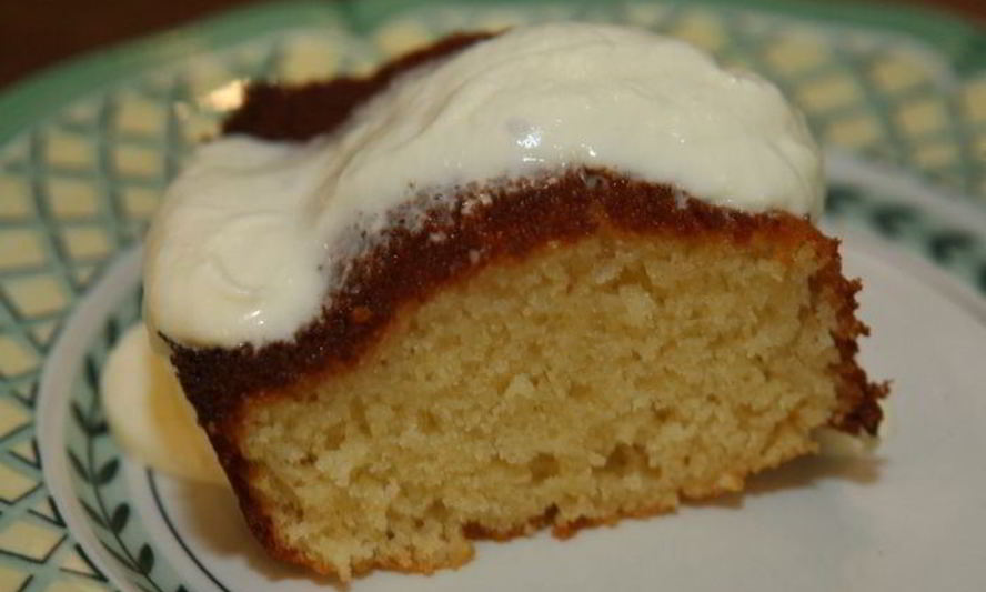 Рецепт манник по-гречески с йогуртом