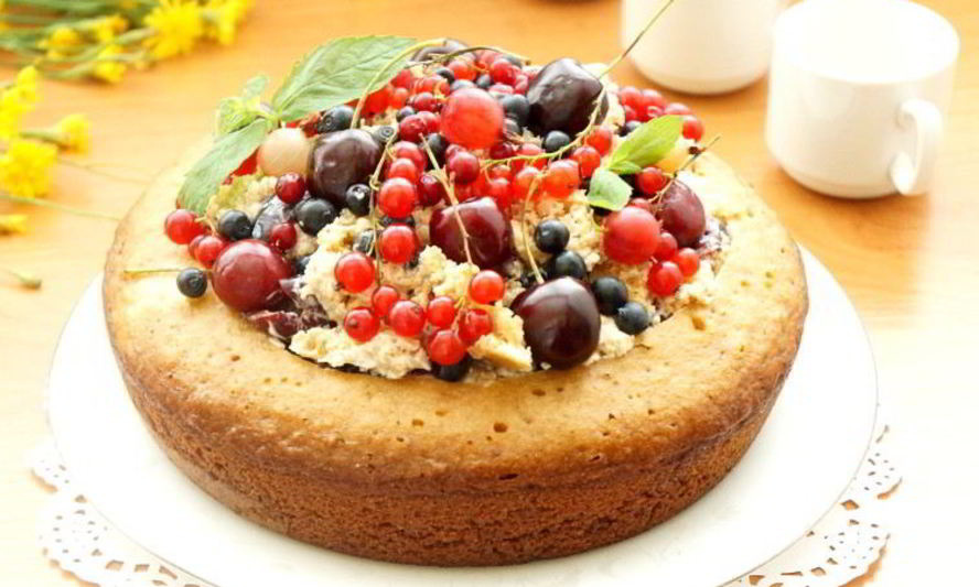 Рецепт манник по-летнему