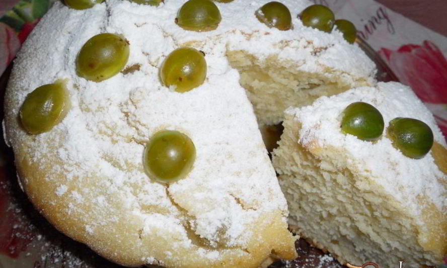 Рецепт манник с крыжовником