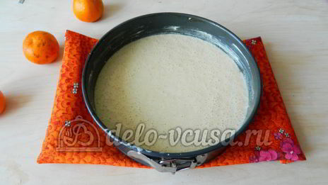 манник с мандаринами