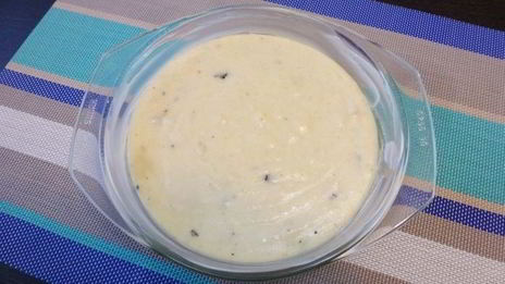 манник с шоколадом и миндалем