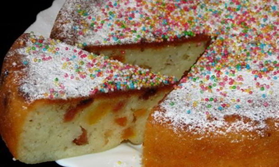 Рецепт манник с сухофруктами