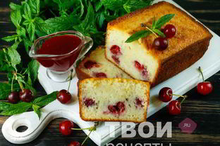 Манник с вишней