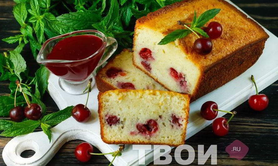 Рецепт манник с вишней