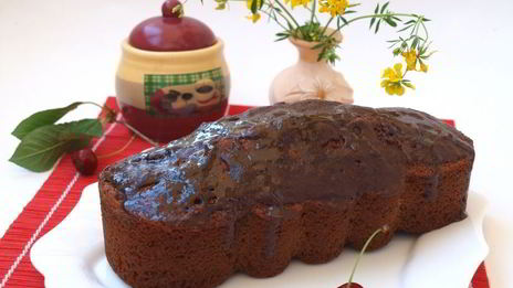 манник с вишнями