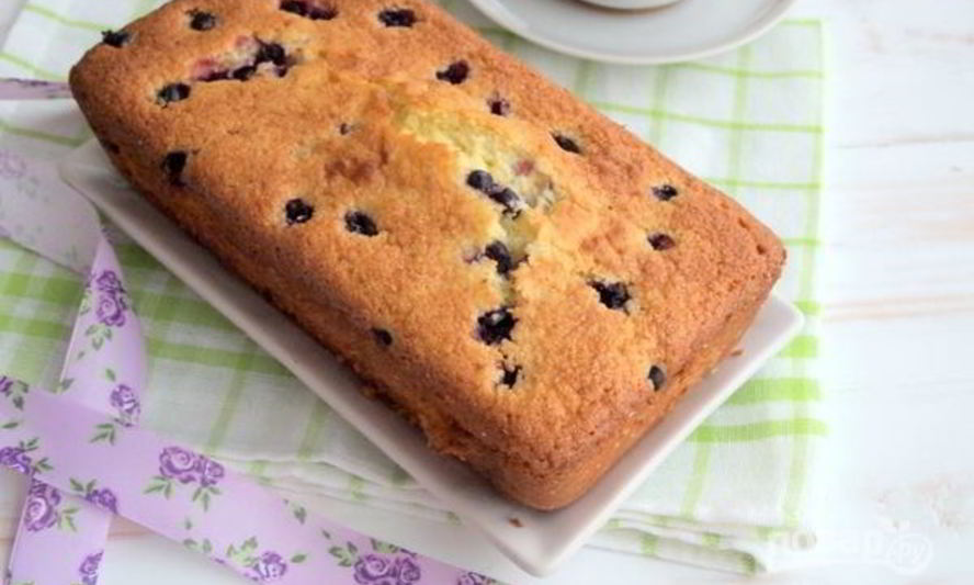 Рецепт манник с ягодами