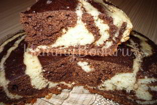 Манник зебра в мультиварке