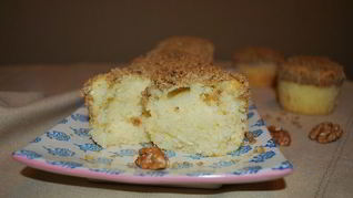 Манники с орехово-карамельной корочкой