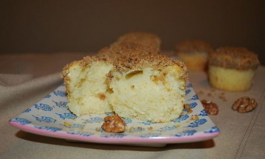 Рецепт манники с орехово-карамельной корочкой