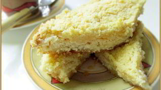 Насыпной творожный пирог-манник