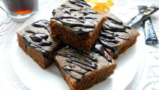 Постный шоколадный манник