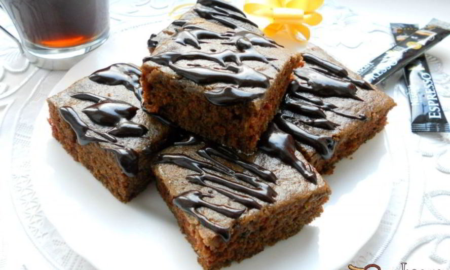 Рецепт постный шоколадный манник