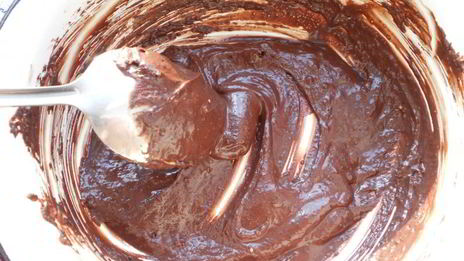 постный шоколадный манник