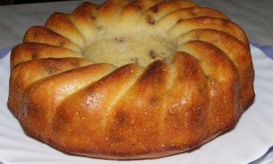 Рецепт простой манник на кефире без муки