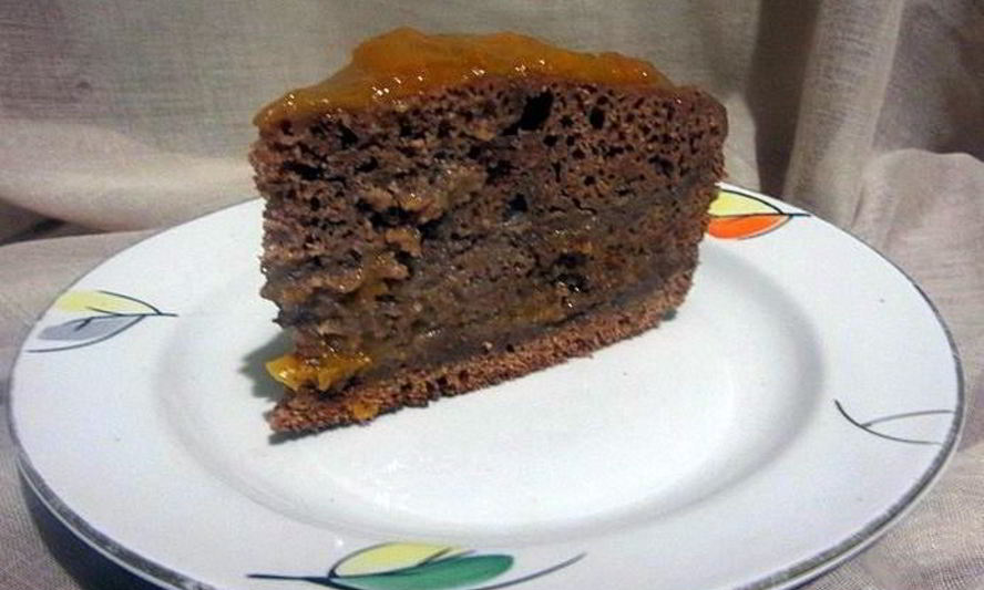 Рецепт шоколадный манник на кефире в мультиварке