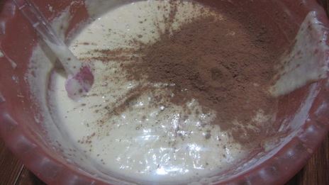 шоколадный манник на кефире в мультиварке