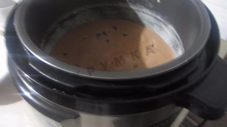 шоколадный манник на кефире в мультиварке