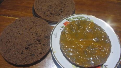 шоколадный манник на кефире в мультиварке