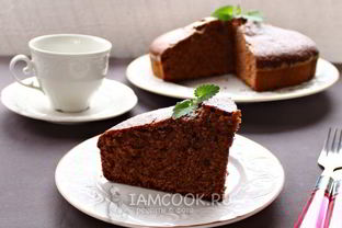 Шоколадный манник на молоке