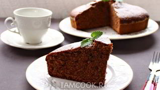 Шоколадный манник на молоке