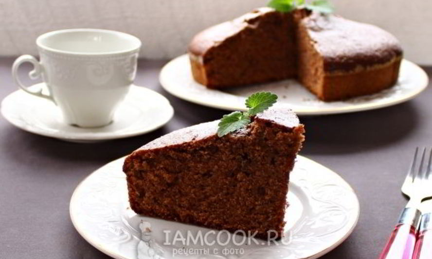 Рецепт шоколадный манник на молоке