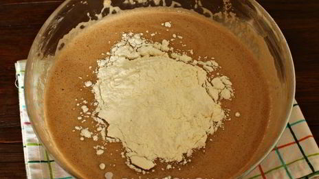 шоколадный манник на молоке