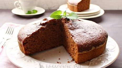 шоколадный манник на молоке