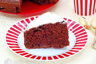 Шоколадный манник на сметане