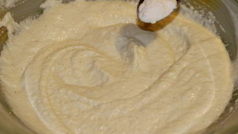 шоколадный манник с халвой