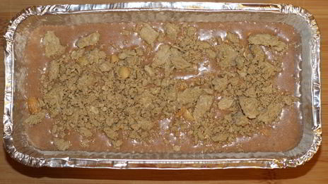 шоколадный манник с халвой