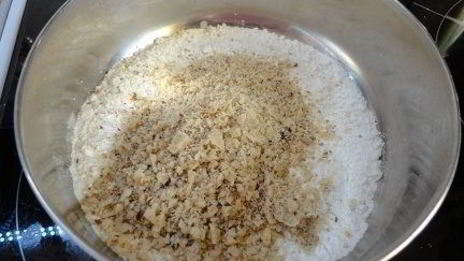 цитрусовый манник с финиками