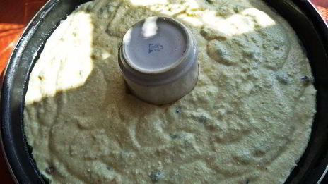 творожный манник со сгущенкой