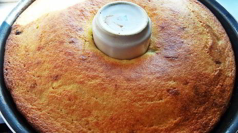 творожный манник со сгущенкой