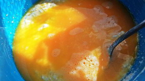 творожный манник со сгущенкой