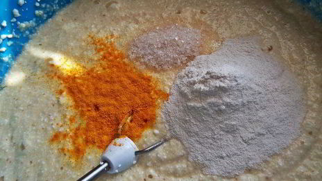 творожный манник со сгущенкой