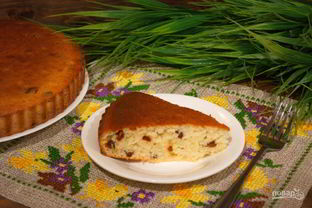 Вкусный манник на кефире