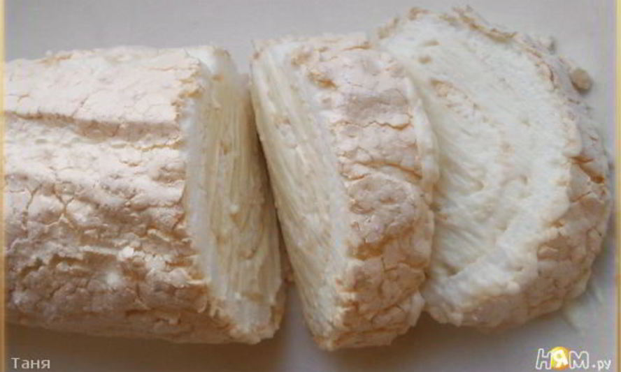 Рецепт меренговый рулет