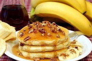 Банановые оладьи