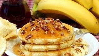 Банановые оладьи
